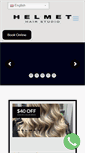 Mobile Screenshot of helmethairstudio.com.au