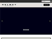 Tablet Screenshot of helmethairstudio.com.au